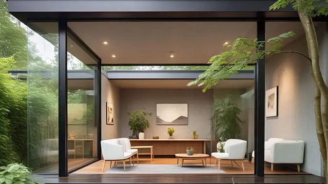 Rumah Indoor Outdoor 2025 Solusi Ruang Terasa Lebih Lapang