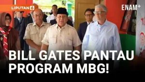 Video: Bill Gates Tinjau Program MBG di SDN Jati 03