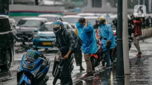 Cuaca Rabu 7 Mei: Jakarta Berpotensi Hujan Ringan Siang Hari