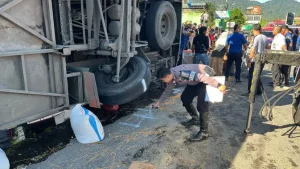 Korlantas Polri Kirim Tim TAA Usut Kecelakaan Bus ALS di Padang Panjang