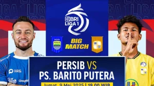 Streaming Big Match Persib vs Barito Putera di Vidio
