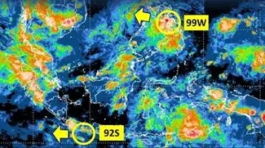Ada 2 Bibit Siklon, Waspada Hujan Lebat di Wilayah Ini!