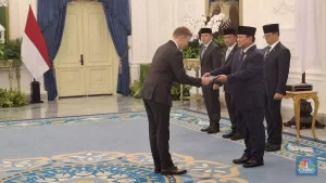 8 Dubes Serahkan Surat Kepercayaan ke Presiden Prabowo