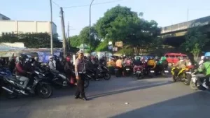 Kolong Cakung Arah Cilincing dan Bekasi Macet, Ini Penyebabnya