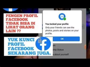 Kunci Profil Facebook Biar Lebih Aman dan Nyaman
