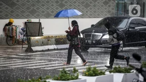 BMKG: Jakarta Diprediksi Hujan Sepanjang Hari Ini