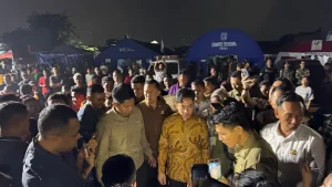 Gibran Pastikan Penanganan Korban Cepat Kebakaran Kapuk Muara