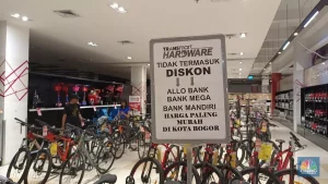 Transmart Gebrak! Sepeda Gunung-Lipat Harga Miring Tinggal Hitungan Jam!
