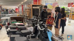 Transmart Obrak-abrik Harga Sepeda Listrik, Diskon Gila!