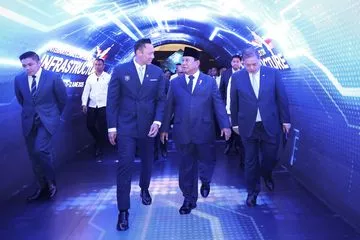 Prabowo Puji AHY soal Infrastruktur Nasional