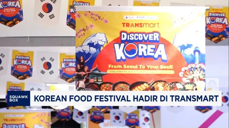 Korean Food Festival Mewarnai Transmart, Bikin Lidah Bergoyang
