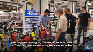 Transmart Diskon Berat Sepeda Listrik: Hemat Rp2 Jutaan