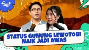Status Gunung Lewotobi Naik, Warga Diminta Waspada