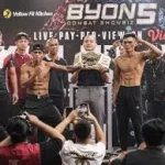 Aziz Calim Menang Dramatik di BYON Combat Showbiz Vol. 5, Raih Sabuk Juara Nasional Kickstriking