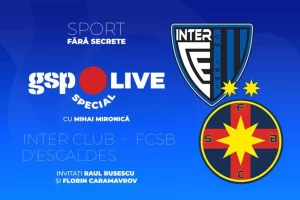 Inter Club d’Escaldes – FCSB, di babak penyisihan pertama Liga Champions » Kami berkomentar dengan Raul Rusescu dan Florin Caramavrov, di GSP Live Special