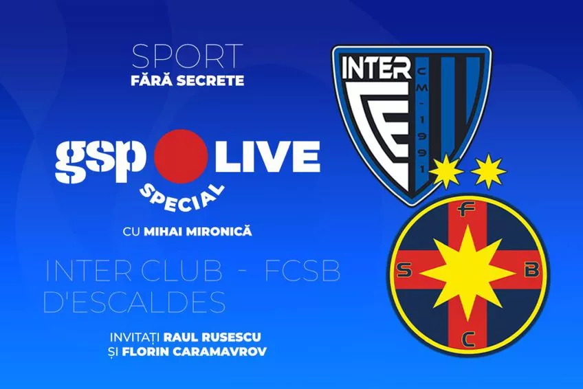 Inter Club d'Escaldes - FCSB, di babak penyisihan pertama Liga Champions » Kami berkomentar dengan Raul Rusescu dan Florin Caramavrov, di GSP Live Special