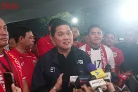 Erick Thohir Ajak Pemain Timnas Indonesia Siap Hadapi Arab Saudi dan Irak di Kualifikasi Piala Dunia 2026