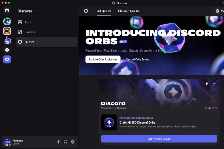 Cara Mendapatkan Uang Virtual di Discord dengan Orbs