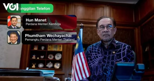 Pejabat Amerika Tiba di Malaysia, Bantu Redakan Ketegangan Thailand-Kamboja